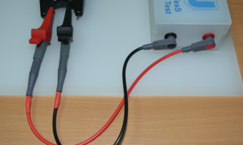 Stun gun devices testing workstation 