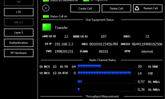 UNITESS LTE/NR BS Signaling software